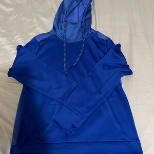 Women’s blue turtleneck sweater. Large
